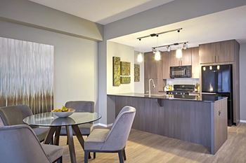 Custom european-inspired kitchen cabinetry